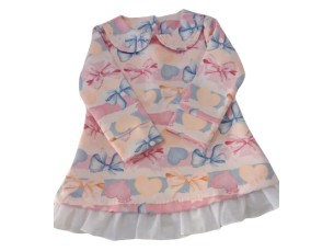 Vestido infantil em malha