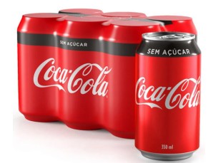 COCA COLA ZERO LATA 12UN 