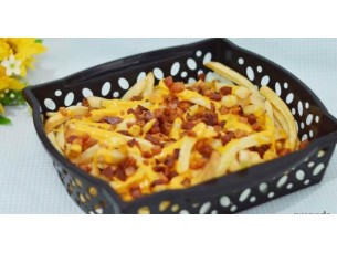 Batata Frita Especial com Bacon e Cheddar