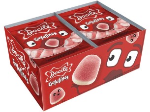 DP BALA GELATINA MINI BEIJO 12 X 15G