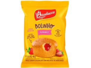 BOLINHO BAUDUCO 40G MORANGO