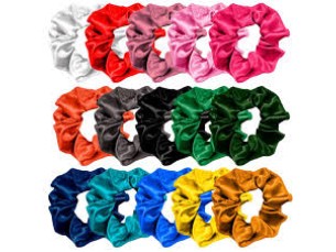 Xuxa de seda para cabelo