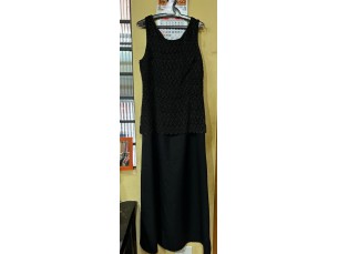 Vestido longo preto 
