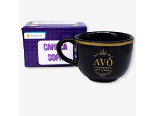 CANECA SOPA AMIGO ALÉM DO TEMPO – ZONACRIATIVA