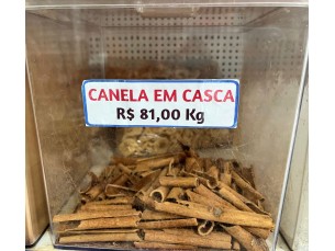 Canela em casca