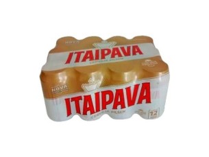 Pack c/ 12 Cervejas Itaipava 350ml lata
