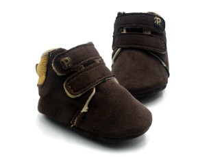 Botinha baby marrom camurça fase 1