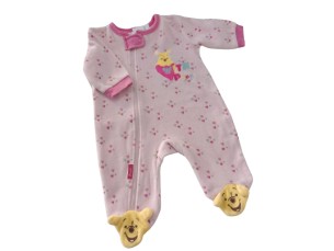 Macacão infantil ursinho pooh 