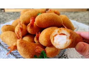 CAMARÃO EMPANADO