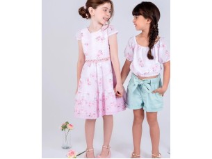 Vestido  Rosa Rodado Marias 