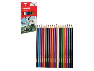 Lápis de cor sextavado 24 cores Yins Paper