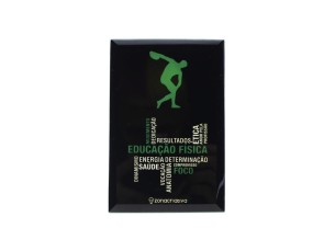 MINI PLAQUINHA PROFISSÃO EDUCAÇÃO FÍSICA