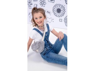 Jardineira Feminina Infanto Juvenil 