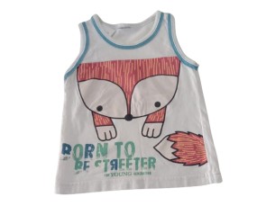 Regata infantil branca