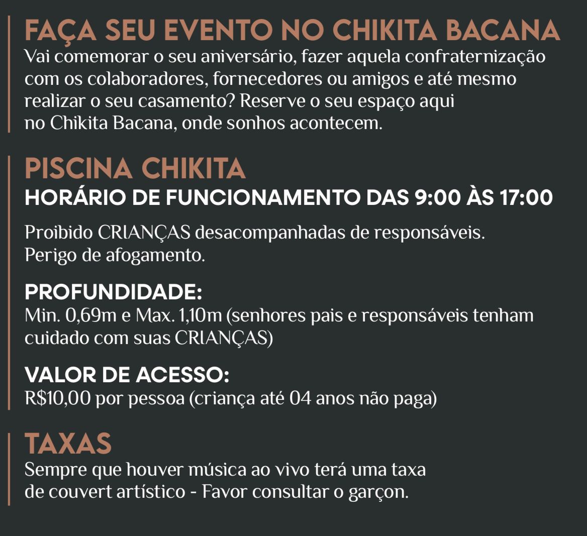 Chikita Bacana Park Hall