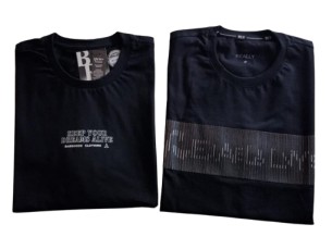 Camiseta masculina preta 