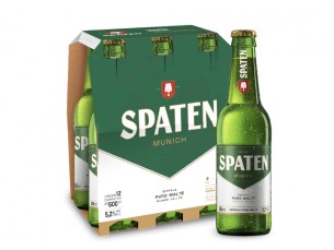 CERVEJA SPATEN LONG NECK 355ml - 6 UNI