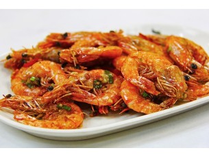 CAMARÃO ALHO E ÓLEO