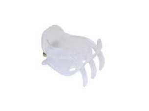 Piranha de cabelo transparente- Grande