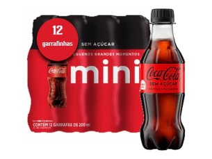 COCA COLA ZERO PET 2OOML