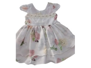 Vestido infantil Flores 