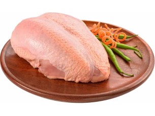 Peito de frango com osso