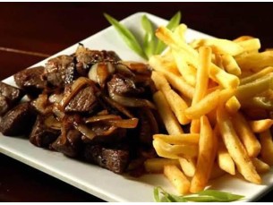 Carne do Sol com Fritas