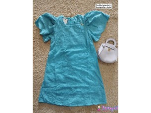 Vestido Solto e Bolsa