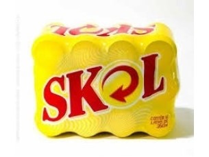  FARDO SKOL 350ML - 12 UNIDADES