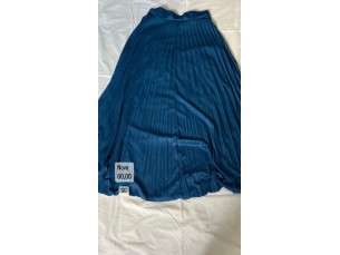 Saia longa azul
