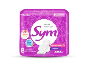 ABSORVENTE SYM C/ ABAS SUAVE 12X8 (ARA 18)