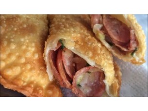 Pastel Calabresa Defumada