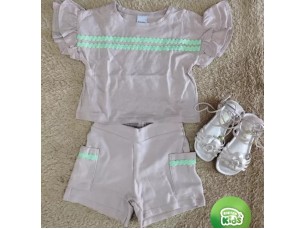 Conjunto infantil menina nude