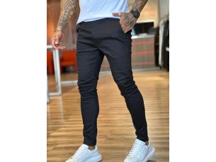 Calça Masculina casual fit Max Denim preta 