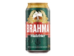 CERVEJA BRAHMA MALZBIER LATA 350ml