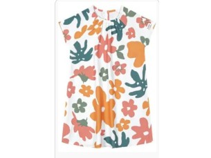 Vestido floral da Lilica Ripilica infantil 