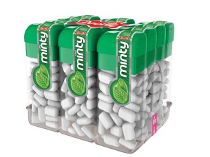 MINI PASTILHAS HORTELÃ DOCILE 12x14g