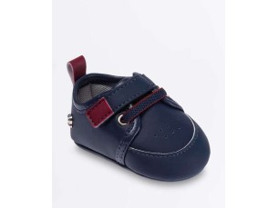 Tênis azul escuro baby menino fase 1