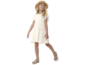 Vestido Branco Laise e Renda 