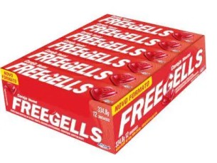 DROPS FREEGELLS PLAY CEREJA (12UN)