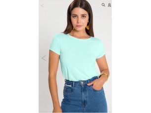 Blusa manga curta da Lunender 