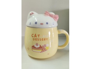 CANECA GATO C/ TAMPA