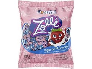 BALA MASTIGAVEL ZOLLE IOGURTE FLORESTAL 600G