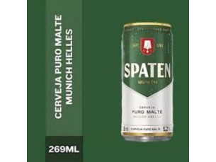Cerveja Munich Helles Puro Malte Spaten Lata 269ml