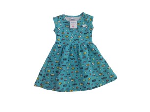 Vestido verde de coroa