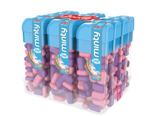 MINI PASTILHA UNICÓRNIO TUTTI FRUTTI + UVA DOCILE 1 x 12un