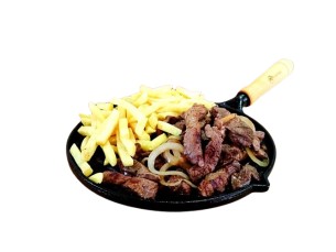 CONTRA FILÉ COM FRITAS