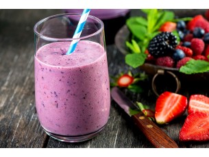 Milk Shake Açaí e Morango