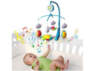Móbile musical para berço 