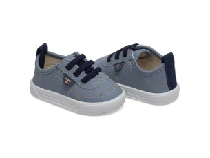 Tênis infantil masculino social azul